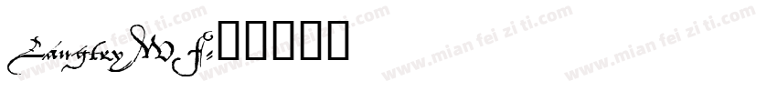 Langtry WF字体转换